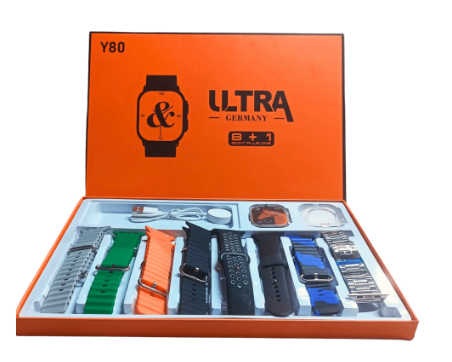 RELOJ SMARTWATCH ALEMANIA 8 CORREAS