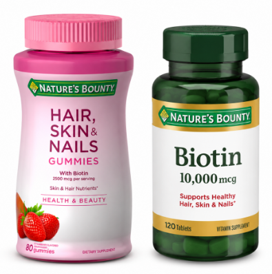 GOMITAS DE PELO PIEL Y UNAS MAS BIOTIN