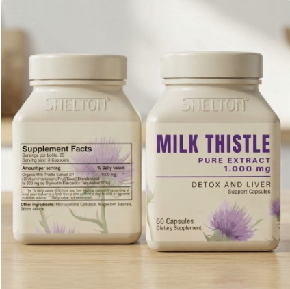 Milk Thistle (Cardo Mariano) 1000 mg – 60 Cápsulas
