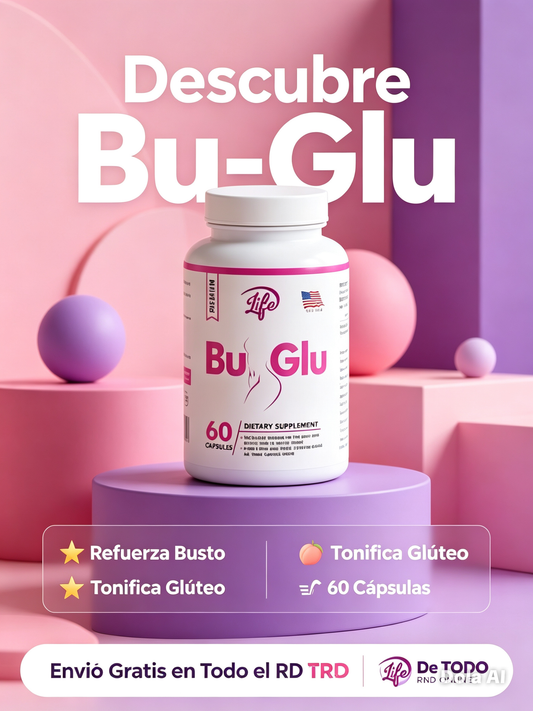 Bu-Glu refuerza Busto y Glúteo x 60 Cápsulas.
